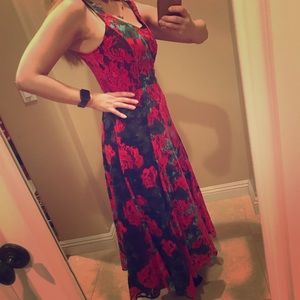 Anthropologie Tracy Reese Dress Sz 2 Lace Overlay